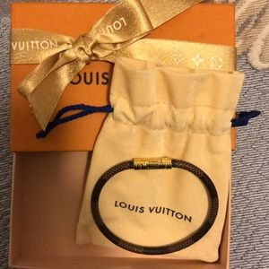 LV bracelet.